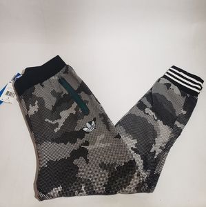 Adidas Low-Crotch Print Tech Sweat Pants New